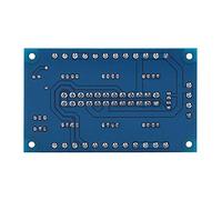 24 20Pin ATX Power Supply Bench Top Breakout Board Module Adapter with ON OFF Lock Switch Status Indicator Screw Terminal Block for Computer PC