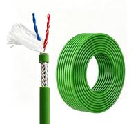 24/22/20/18AWG Flexible Twisted Pair Shielded Cable 2/4/6/8 Core Oxygen Free Copper Wire For Drag Chain Systems, Industrial Signal Transmission And Mobile Equipment Wiring(0.5mm²(20AWG),4C)