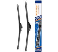24" + 24" Replacement For Dodge Ram 1500 2500 3500 2008-2002 and new Ram 1,2,3500 2022-2020 +More Front Windshield Wiper Blade Original Equipment J/U Hook Blades 2 Pack