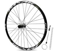 24/26/27.5/29in Mountain Bikes Rear Wheel Quick Release 10x135mm Disc Brake 32H Rear Hub For 8/9/10/11/12 Speed Cassette(Silver-gray,24in)