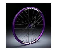 24 26 27.5 29inch Dirt Jump Bikes Rear Wheel 10 * 135mm Bolt-On Hub With 16T Single Speed Flywheel, Disc Brake bike wheels double wall Rim Sealed Bearing, 32 Holes 160 Clicks