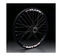24 26 27.5 29inch Dirt Jump Bikes Rear Wheel 10 * 135mm Bolt-On Hub With 16T Single Speed Flywheel, Disc Brake bike wheels double wall Rim Sealed Bearing, 32 Holes 160 Clicks