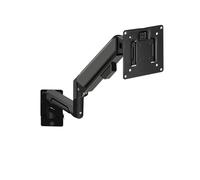 24/27/32-inch fish screen monitor wall mount lifting hover bracket wall hanging wall space saving shelf(Black)