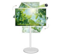 24/27/32" Portable TV On Wheels 1080P/4K Touch Screen Monitor, Android Smart Tablet With 8MP/13MP Camera, 4+64G/8+128G, Wireless Casting, 360° Swivel Rolling Stand For Home Office(27in,8+128GB(1080P))