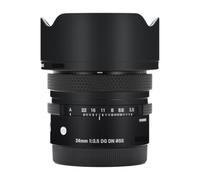 24 3.5 Anti-Scratch Camera Lens Sticker for Sigma 24mm F3.5 DG DN fit for Sony Mount Coat Wrap Protective Film Skin Cover(Matte Black)