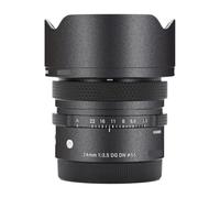 24 3.5 Anti-Scratch Camera Lens Sticker for Sigma 24mm F3.5 DG DN fit for Sony Mount Coat Wrap Protective Film Skin Cover(Deep Grey)