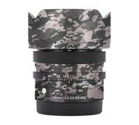 24 3.5 Anti-Scratch Camera Lens Sticker for Sigma 24mm F3.5 DG DN fit for Sony Mount Coat Wrap Protective Film Skin Cover(Field Camouflage)