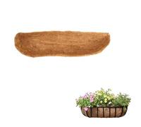 24/30/36/48" Coconut fiber Hanging Baskets Liner, Wall Baskets Liner, Basketss Liners for Wall Planters, Planters Liner, Planter Liners for Wooden Planter, for Garden Wall Hanging Planterss (48"-1pc)