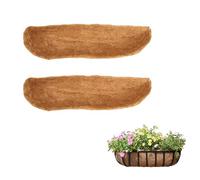 24/30/36/48" Coconut fiber Hanging Baskets Liner, Wall Baskets Liner, Basketss Liners for Wall Planters, Planters Liner, Planter Liners for Wooden Planter, for Garden Wall Hanging Planterss (36"-2pcs)