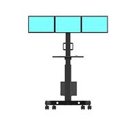 24-30 Inch Television Stands, TV Mounts, Stands & Turntables, Office Carts & Stands, with Adjustment Lockable Caster