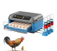 24-300 Eggs Digital Automatic Egg Incubator Auto Turn & Humidity Control High Hatch Rate Poultry Hatcher For Small Farms Backyard Coops Chicken Duck Quail(48)