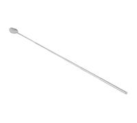 24.4in Telescopic Spoon Stainless Steel Stirring Spoon Telescopic Bar Spoon for BBQ Tableware Supplies Large Batch Cooking for Ice Cream, Coffee, Milkshakes, Juice, Tea, Drink