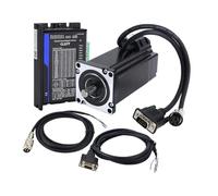 24 4Nm Closed Loop Stepper Motor Kits 2 Phase Nema24 Servo Motor 5A + Servo Driver & 2pcs Extension Cables