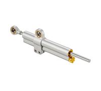 24.5cm/9.6in Motorcycle Steering Damper Stabilizer,CNC Aluminum Alloy Steering Damper Stabilizer Safety Control Steering Damper for Most Street Motorcycle