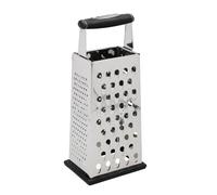 24.5cm Four Sided Box Grater Masterclass Black One Size