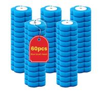 24/60PCS Toilet Brush Cleaning Kit with Holder & Refills for Home Bathroom(60PCS brush heads (No Brush))