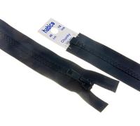24"/ 61cm Vislon YKK Open End Chunky Extra Strong Zips Navy Blue - per single zip