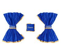 24/7 AUTO Blue curtains + decorations 9 piece set for ACTROS MP4 2011+ trucks BIG SPACE CAB