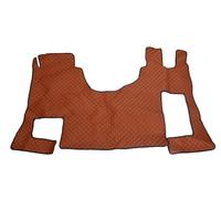 24/7 AUTO Brown mats + engine cover Eco leather for Actros MP4 automatic gearbox right hand drive trucks