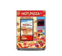 24/7 Automatic Pizza Machine, Commercial self-Service Kiosk, Equipped with intuitive Touch Screen, Supports Multiple Payment Methods, Easy to relocate, Low Maintenance Cost