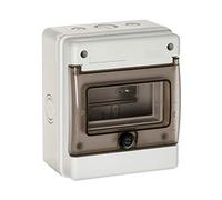 24/7 Electrical Wholesale WISKA INDUBOX 1306BR/W 6 Way IP65 Weatherproof Garage Unit Din Rail Enclosure Consumer Unit Housing Wall Surface Mounting