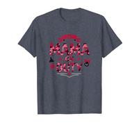 24/7 Mama on Duty: Pink Camo Mom Life, Mama T-Shirt, Men, Heather Blue, 5XL