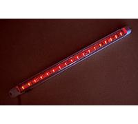 24/7Auto 18 LED 12V Interior RED Light Lamp 400mm for car van bus caravan SUV truck on/off switch