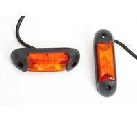 24/7Auto 2x DOUBLE FUNCTION LED SIDE MARKER & DIRECTION INDICATOR LIGHTS E-MARKED 12V/24V