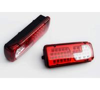 24/7Auto 2x LED rear tail lights AMP 1.5 connector for DAF XF95 XF105 XF106 CF