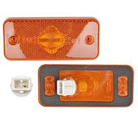 24/7Auto 2x Orange Amber Indicator Side Marker Lights for Boxer 2006> Ducato 2006> Relay Magnum Midlum Premium Bulbs W5W