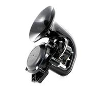 24/7Auto Black air horn trumpet 130dB 12V 24V truck lorry car heavy duty