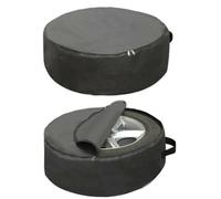 24.8 * 8.2" Universal Cars Spare Tire Wheels Protecti Covers Storage Bag Carry Tote Wheels Tires Parts for Auto/Trailer/Caravan Spare Wheel