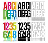 24 Alphanumeric Stickers, Large Letter Stickers, Iron-On Letter Patches, Letter Stickers Large, Luggage Stickers Initials, Wall Letters, Sticky Letters