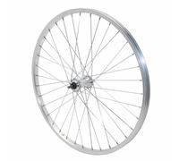 24" aluminum front wheel for mountain bike with aluminum hub and solid axle (sol