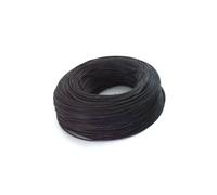 24 AWG 10m Black, 24AWG High Temp Silicone Wire 10M, Red/Black 24 Gauge Tinned Copper Cable for RC Cars, Boats, Planes, LED Strips