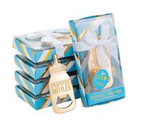 24 Baby Opener Baby Shower Favorites, Gifts, Decorations, or Keepsakes Guest Gift Box, Gift for Boys (24 Pack Blue)