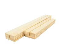 24 Bamboo Wood Paint Stir Sticks 30cm x 2cm & 20cm x 2cm - Paint, Silicone, & Resin Mixing Stirrers, Library Markers, Wedding Fan Handles, Great for Home, Garden, Art, Craft Projects