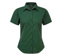 (24, Bottle) Premier Short Sleeve Poplin Blouse / Plain Work Shirt