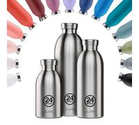 24 Bottles - Clima Bottle 0.5 L - Black Marble (24B159) 500 ml Black