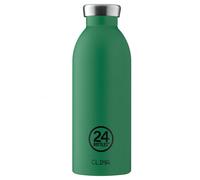 24 Bottles Clima Bottle 500ml Bottle, Adult Unisex, Emerald Green (Green), Singl