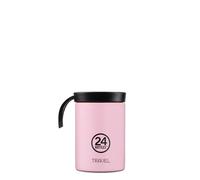 24 Bottles Insulated Travel Snack Pot, 350 ml, Candy Pink