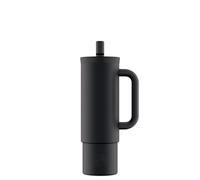 24 Bottles Straw Cup Tuxedo Black 800ml Thermal Mug 800 Ml