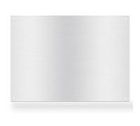 24" By 30" Stove Backsplash Splatter Guard Range Hood Back splash Wall Shield Metal Panel, Easy Clean and Install, Stainless Steel (24" x 30")