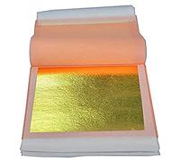24 Carat Gold Foil Adherent Transfer, 80mm x 80mm, Pack of 25