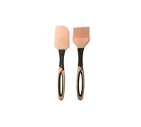 24 Cm Silicone Spatula And Pastry Brush Set Assorted Colours