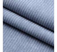 24 Colors Wale Corduroy Fabric Solid Plain Thick DIY Sewing Crafts Materials Ideal for Making Sofa Covers, Pillowcases, Clothing, and Handmade DIY Size (155cm，61.02inch"W ×L“（1m/2m/3m)