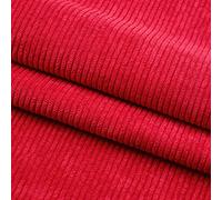 24 Colors Wale Corduroy Fabric Solid Plain Thick DIY Sewing Crafts Materials Ideal for Making Sofa Covers, Pillowcases, Clothing, and Handmade DIY Size (155cm，61.02inch"W ×L“（1m/2m/3m)