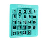 24-Cube Sliding Puzzle Math Learning Toy | smooth, brain training, number order game, gift for all ages