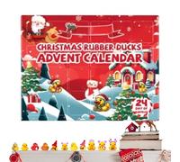 , 24 Day Countdown Calendar | Gift Ideas for Christmas Stockings, Bath Toys, Festive Decorations, Daily Activity Family Home, School, Party