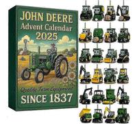 24-Day *John Deere Advent Calendar 2025 Tractor Blind Box, Christmas Gift.z